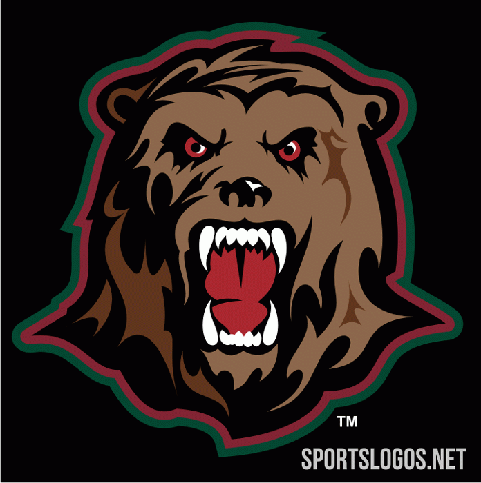 Utah Grizzlies 2002 03 Alternate Logo iron on transfers for T-shirts